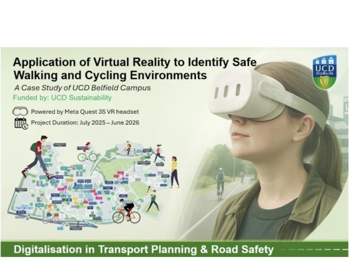 Virtual Reality Day 2025: New UCD VR project to improve campus cycling paths